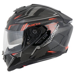 Scorpion Exo-1400 Evo Air Shell Motorrad Helm schwarz XXL