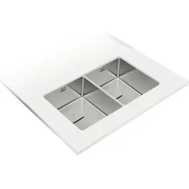 Teka FlexLinea RS15 2C 740 Edelstahlspüle Poliert - Silber