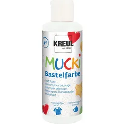 C.KREUL 24101 MUCKI Bastelfarbe Weiß 80 ml