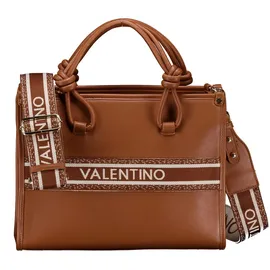 Valentino Aella Henkeltasche Kunstleder Brown
