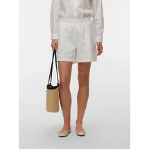 Vero Moda VMELIZA HW Shorts Weiß S