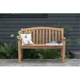 deVries Gartenbank 120 x 94 x 57 cm Braun