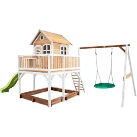Axi Spielhaus Liam 613 x 277 cm Braun