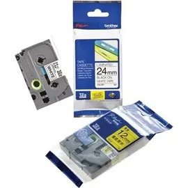 Brother TZe-241 laminiert schwarz auf weiß 1,8cm x 8m