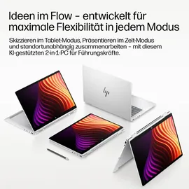 HP EliteBook X Flip G2i 14'' Intel Core Ultra 5 325 32 GB RAM 512 GB SSD Win11 Pro Glacier Silver DL9X2ET