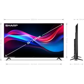 Sharp 55GJ4225E 55" 4K LED Roku TV