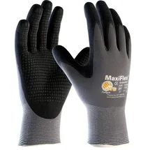 Atg MaxiFlex® Endurance 34-844 Gr.9 grau/schwarz Nyl.m.Nitrilschaum
