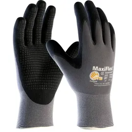 Atg MaxiFlex® Endurance 34-844 Gr.9 grau/schwarz Nyl.m.Nitrilschaum