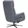sit&more TV-Sessel Triple Seven Xtra large Federkern 86 x 111 x 86 cm grau mit Kopfteil- & Drehfunktion