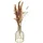 Atmosphera - Arrangement Trockenblumen Herbst Metall Goldfarben Rosa H40cm Créateur D'Intérieur