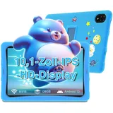 DOOGEE U10 Kid Kinder Tablet 10.1 Zoll, 9GB+128GB/1TB Tablet, 5MP+8MP, Android 13, WiFi-6/BT5.0/TUV/DRM L1, Kindersicherungs Kinder Tablet, vorinstallierte Kinder Lernsoftware und Spiele, Blau