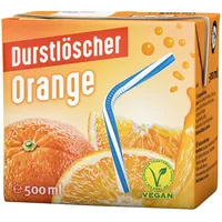 Durstlöscher Orange fruchtiges Fruchtsafterfrischungsgetränk 500ml