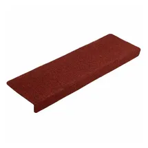vidaXL Stufenmatten Selbstklebend 20 Stk. Bordeauxrot 65x21x4 cm