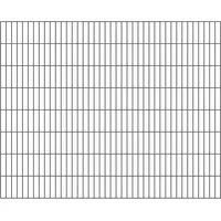 GAH Alberts Doppelstabmatte 656 1,6 x 2,0 cm anthrazit