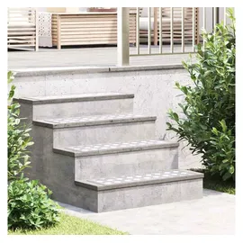 vidaXL Treppe Tritt Rechtwinklig 70 x 20 cm Aluminium