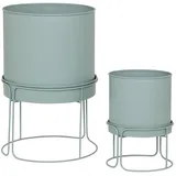 Atmosphera Créateur d'intérieur Aze Ø 30 cm 2er-Set Grün