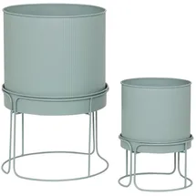 Atmosphera Créateur d'intérieur Aze Ø 30 cm 2er-Set Grün