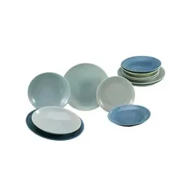CreaTable Reactive Aqua Tafelservice 12-tlg. blau