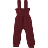Disana - Kid's Strick-Trägerhose – Overall Gr. 50/56 rot