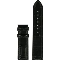 Tissot - Leder Le Locle Lederband Braun 19/18mm, Ohne Schnalle T610037737 - alligator-prägung,braun,rind