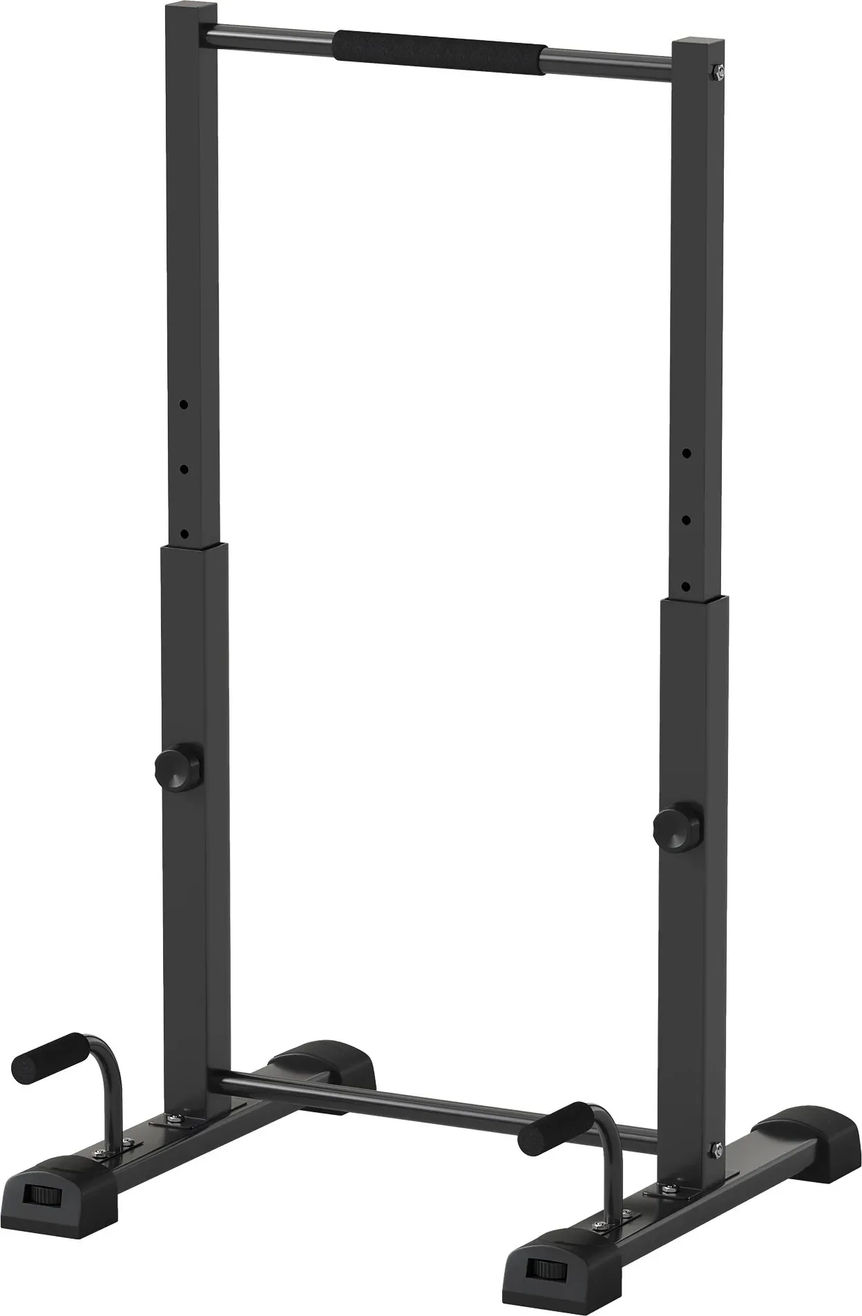 SPORTNOW Dip Barren Dip Station bis 540 kg Belastbar Höhenverstellbar Fitness-Bar Push Up Stand Bar Fitness Parallettes, Liegestützgriffe für Calisthenics, Zuhause, Krafttraining   Aosom