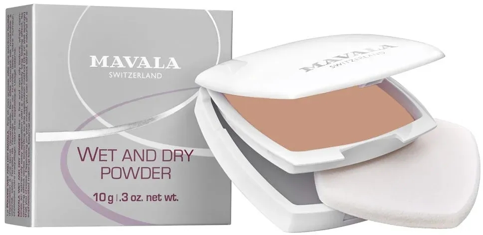 Mavala Wet & Dry Puder Touareg/ Hellbraun 10 g