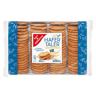 Gut&Günstig Hafertaler Kekse 600,0 g