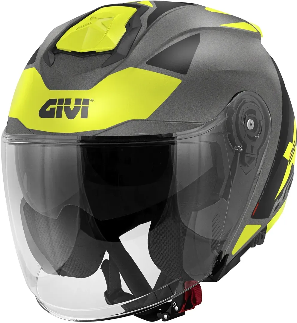 GIVI HPS X.25 TARGET Jethelm - Grafisch TARGET, 2XL