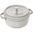 Staub Cocotte 28 cm rund weisser trüffel