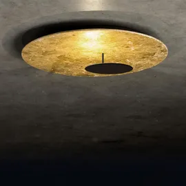 s.luce LED Wandlampe Deckenlampe Plate Weiß, / Ø 60cm