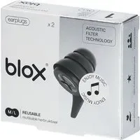 blox® Gamme Music - Silicone Réutilisable Bouchons D'Oreille 1x2 pc(s)