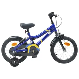vidaXL Kinderfahrrad 12 Zoll blau/schwarz