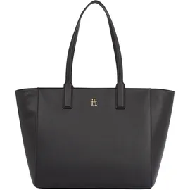 Tommy Hilfiger Th Soft Logotape Tote Bag Black