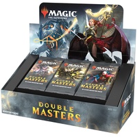 Magic The Gathering Double Masters Booster Box Magic The Gathering TCG - 24 Packungen + Double Box Topper C82630000