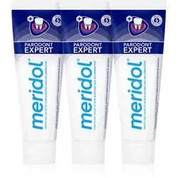 Meridol Parodont Expert Zahnpasta gegen Zahnfleischbluten und Parodontose 3x75 ml