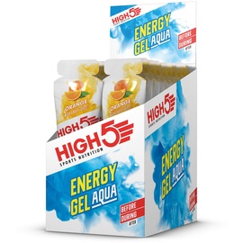 High5 Energy Aqua, 20 x 66 g Beutel, Orange,