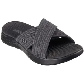 SKECHERS Damen Pantoletten GO WALK FLEX SANDAL - IMPRESS 22529-37, 22529-40, 22529-41, 22529-42, 33121-36, 33121-37, 33121-38, 33121-39, 33121-40, ... - Schwarz - 42