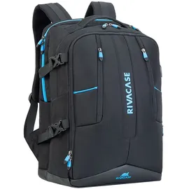 RivaCase® RIVACASE Laptop-Rucksack Borneo 7860 schwarz bis 44,0 cm (17,3 Zoll)