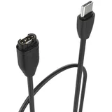 FIXED USB-C Charging Cable for Garmin Smartwatch Black