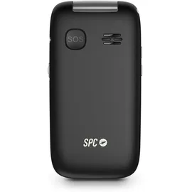 SPC Polaris - 4G Seniorenhandy mit großen Tasten und Notruftaste | Kompatibel mit App für Fernzugriff SPC Care (iOS & Android), GPS-Tracking und Sicherheitswarnungen | Schwarz