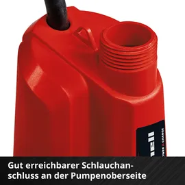 Einhell Akku-Klarwasserpumpe GE-SP 18 Li - Solo ohne Akku und Ladegerät