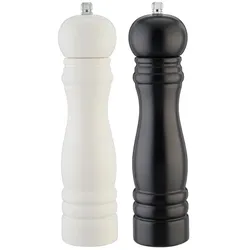 Eva pfeffer und salz mühle holz set 2 edelst keramik ø5- h21,5cm
