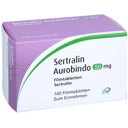 Sertralin Aurobindo 50 mg Filmtabletten 100 St