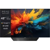 PEAQ PTV 48GOU-5024C OLED TV (Flat, 48 Zoll / 121 cm, 4K, SMART TV)