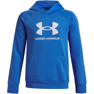 Under Armour Rival Fleece BL Hoodie - Blue / White - 18-20 Jahre