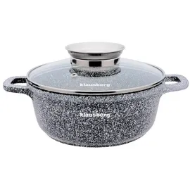 Klausberg Topf mit Marmorbeschichtung 4,5l 24cm KB7522