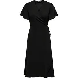 Only Wickelkleid Schwarz 34