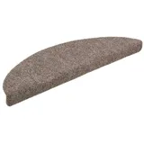 vidaXL Stufenmatten Selbstklebend 20 Stk. Beige 56x17x3 cm