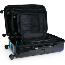 suitline Koffer-Set 3-tlg. schwarz/abs