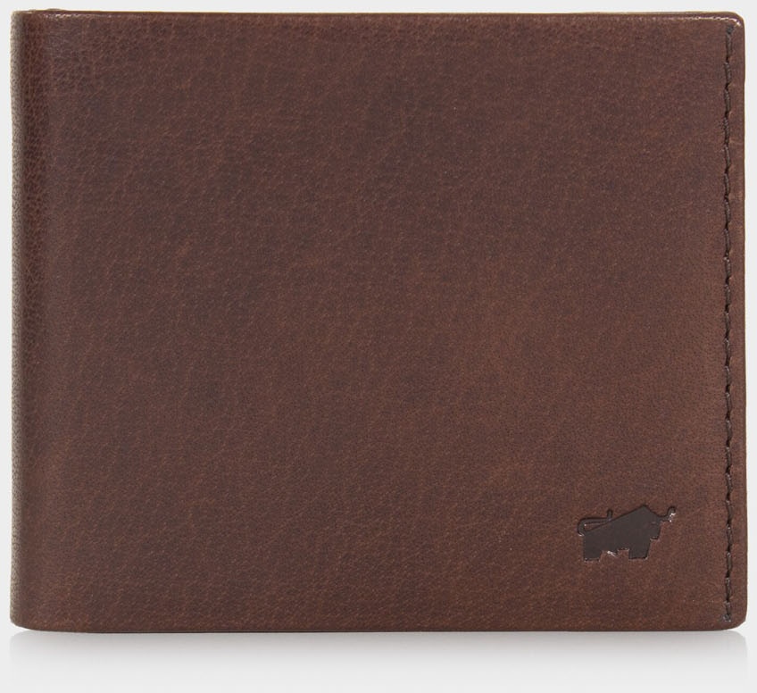 Braun Büffel SVEN RFID Geldbörse 4+4 d. braun